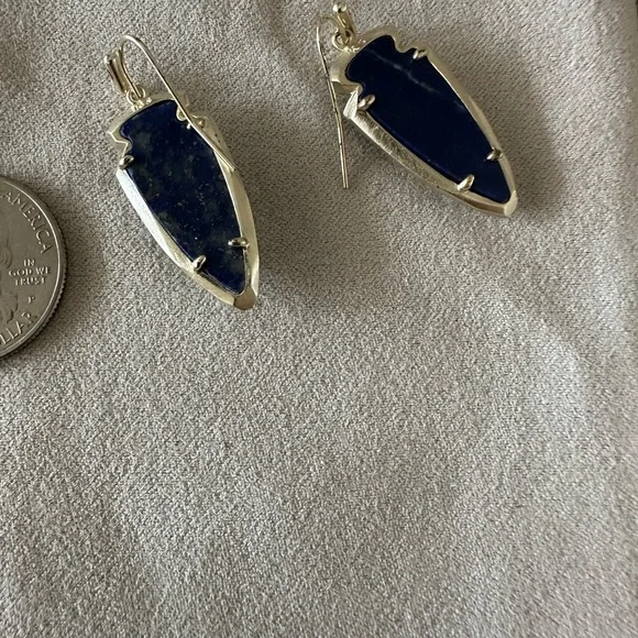 Earrings Dangle BlueStone - Picture 3 of 3